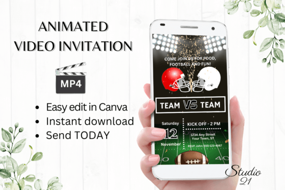 Animated Football Game Invitation: Your Ultimate Digital Playbook