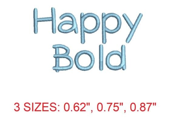 Bring Joy to Your Stitches: A Guide to the Happy Bold Font