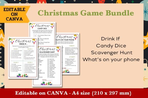 Christmas Game Bundle #2: Instant Festive Fun for Families