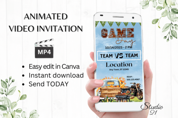 Football Tailgate Invites: The Animated Video That Gets Everyone Hyped