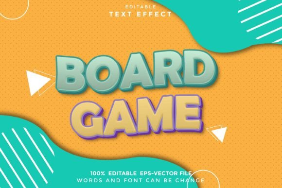 Transform Your Branding with Board Game Editable Text Effect