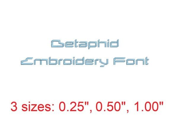 Unlocking Creative Potential with Betaphid Embroidery Font